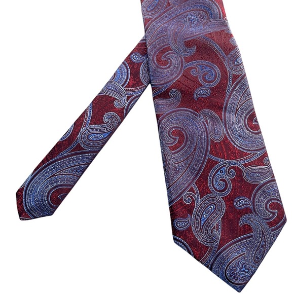 Robert Talbott Nordstrom Best Of Class Extra Long Paisley Necktie Men - Picture 1 of 10